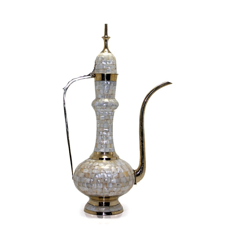 Pirinç Sedefli İbrik 55 Cm